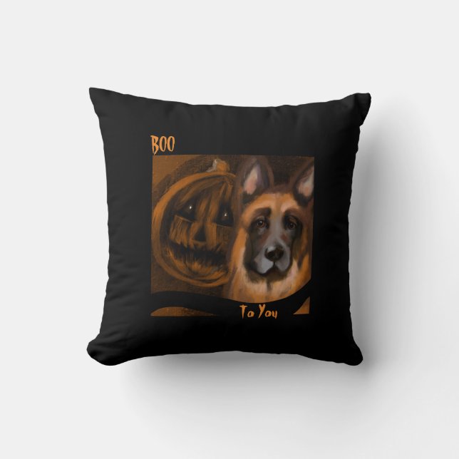 Deutscher Schäferhund Kissen (Vorderseite)