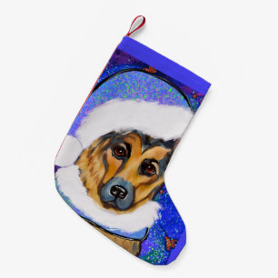Deutscher Schäferhund Kleiner Weihnachtsstrumpf