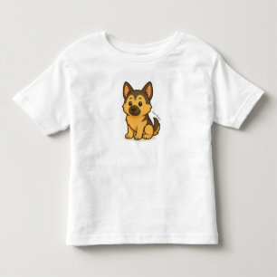Deutscher Schäferhund Kleinkind T-shirt