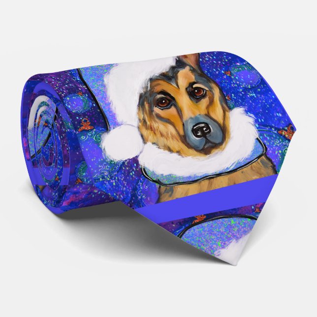 Deutscher Schäferhund Krawatte (Gerollt)