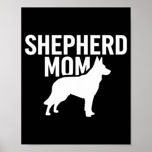 Deutscher Schäferhund Kunst für Frauen Mädchen Deu Poster