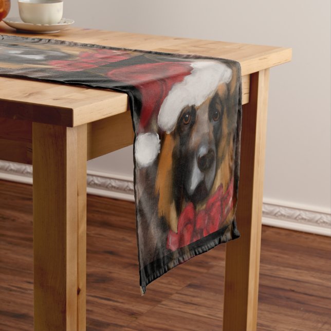 Deutscher Schäferhund  Kurzer Tischläufer (Beispiel)