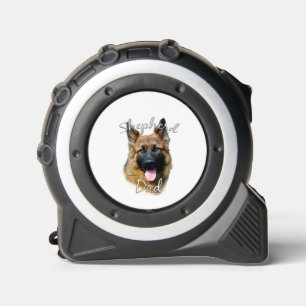 Deutscher Schäferhund (Langhaar) Vater 2 Maßband