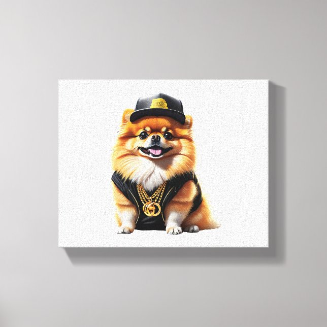 Deutscher Schäferhund  Leinwanddruck (Vorderseite)