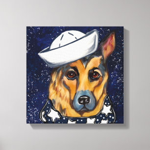 Deutscher Schäferhund        Leinwanddruck