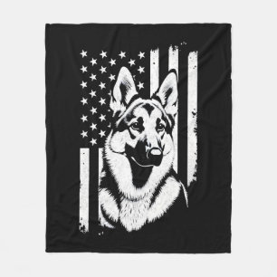 Deutscher Schäferhund Liebhaber USA Amerikanische Fleecedecke
