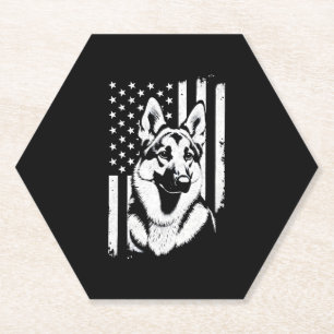 Deutscher Schäferhund Liebhaber USA Amerikanische Untersetzer
