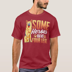 Deutscher Schäferhund Lover Gabe Working Rescue K9 T-Shirt