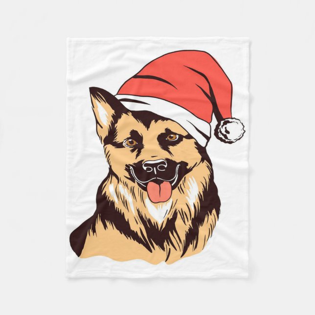 Deutscher Schäferhund Lover Geschenk, Bester GSD-B Fleecedecke (Vorderseite)