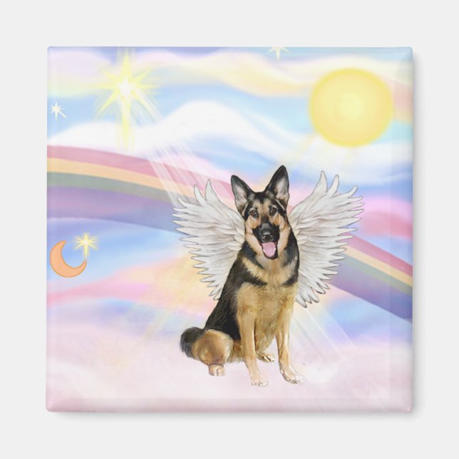 Deutscher Schäferhund Magnet (Vorne)