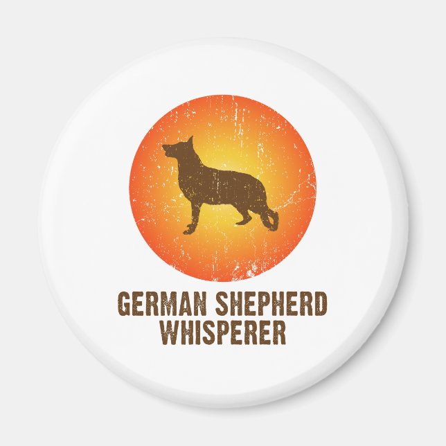 Deutscher Schäferhund Magnet (Vorne)