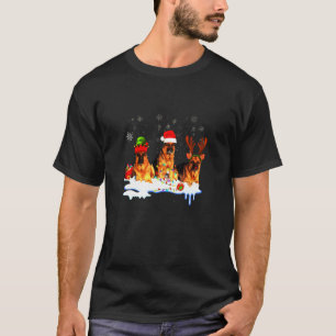 Deutscher Schäferhund Niedlich Weihnachten T-Shirt