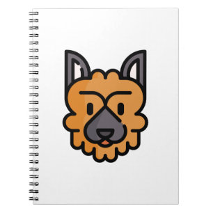 Deutscher Schäferhund Notizblock