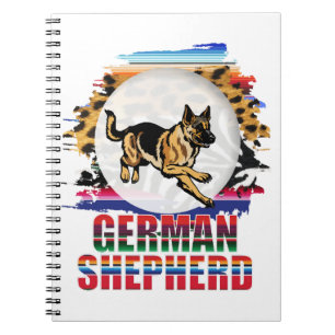 Deutscher Schäferhund Notizblock