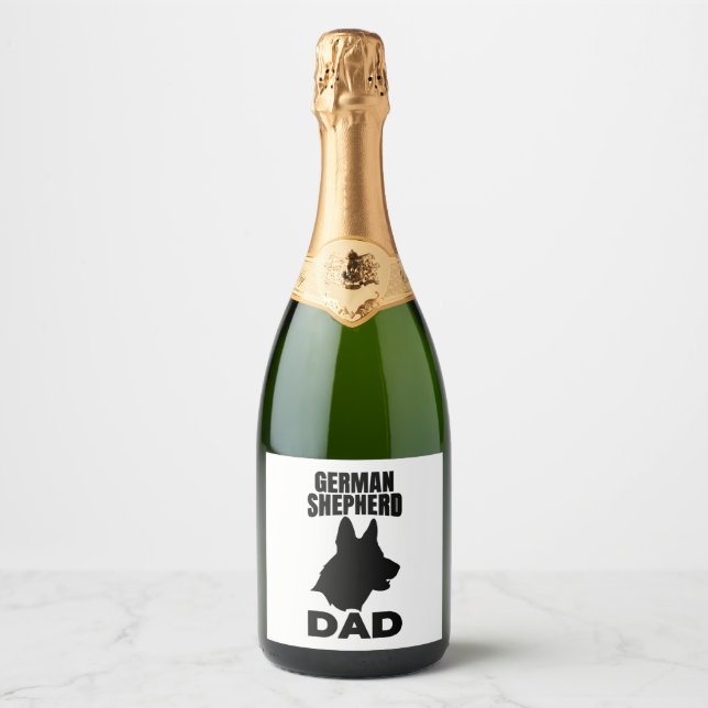Deutscher Schäferhund Papa (Vorderseite)