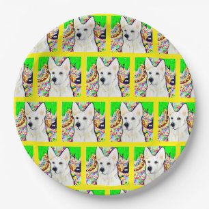 Deutscher Schäferhund Pappteller