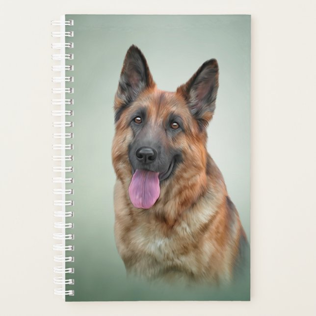 Deutscher Schäferhund Planer (Vorderseite)