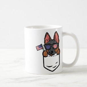 Deutscher Schäferhund Pocket Amerikanisch Usa 4. J Kaffeetasse