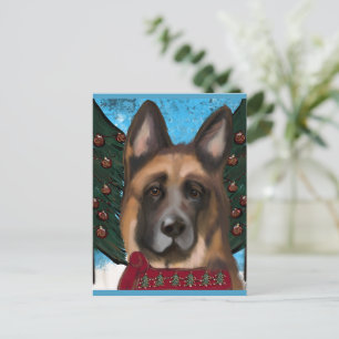 Deutscher Schäferhund Postkarte