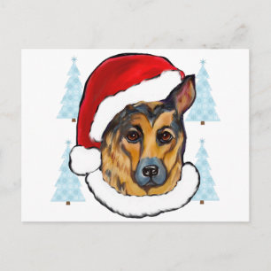 DEUTSCHER SCHÄFERHUND POSTKARTE