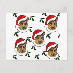 DEUTSCHER SCHÄFERHUND POSTKARTE