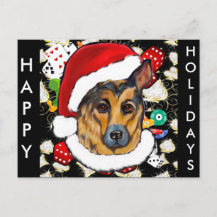 DEUTSCHER SCHÄFERHUND POSTKARTE