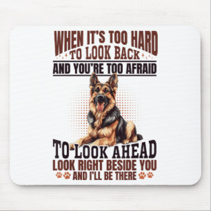 Deutscher Schäferhund Rasse Wenn es zu schwer ist, Mousepad