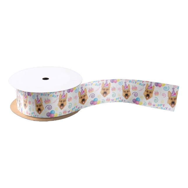 Deutscher Schäferhund Satinband (Spule)