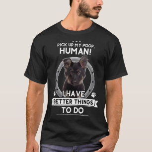 Deutscher Schäferhund Schäferhund-Hundemama-Papa-W T-Shirt