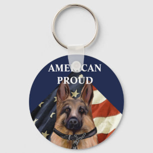 Deutscher Schäferhund Schlüsselanhänger