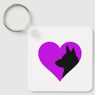 Deutscher Schäferhund Schlüsselanhänger