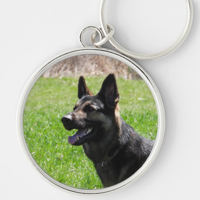 Deutscher Schäferhund Schlüsselanhänger (Vorne)