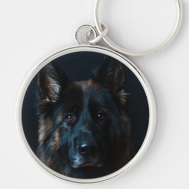 Deutscher Schäferhund-Schlüsselanhänger Schlüsselanhänger (Vorne)