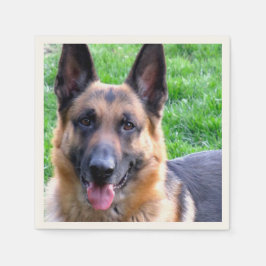 Deutscher Schäferhund Serviette