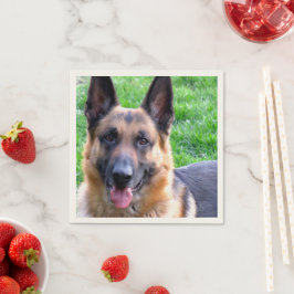 Deutscher Schäferhund Serviette