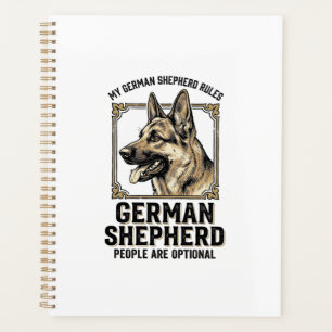 Deutscher Schäferhund-Shirt für Hunde-Liebhaber Vi Planer