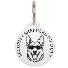Deutscher Schäferhund-Sicherheits-ID-Anhänger Haustiermarke