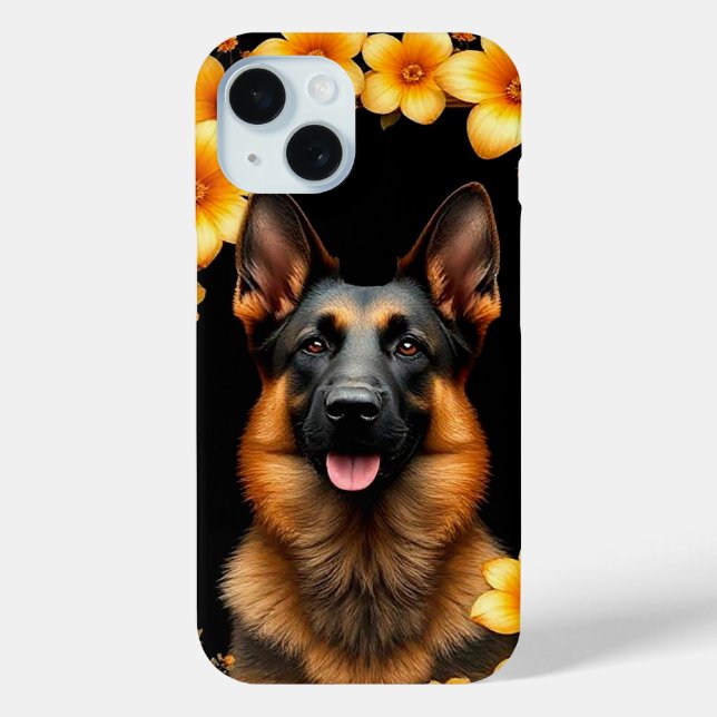 Deutscher Schäferhund Stark Treuer Geist 🐾 Case-Mate iPhone Hülle (Rückseite)
