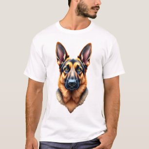 Deutscher Schäferhund Süßer Welpe Hund (1) T-Shirt