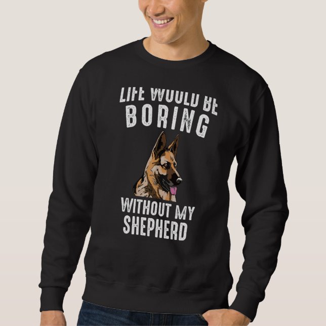 Deutscher Schäferhund Sweatshirt (Vorderseite)