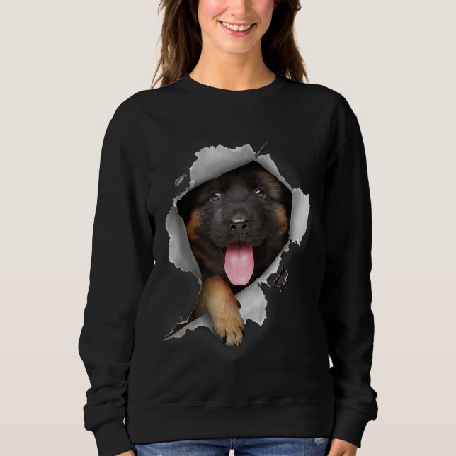Deutscher Schäferhund Sweatshirt (Vorderseite)