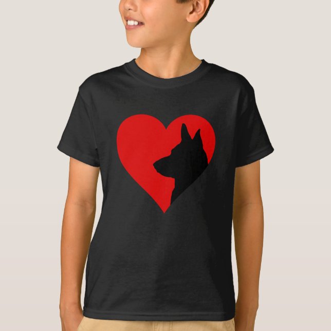 Deutscher Schäferhund-T - Shirt (Vorderseite)