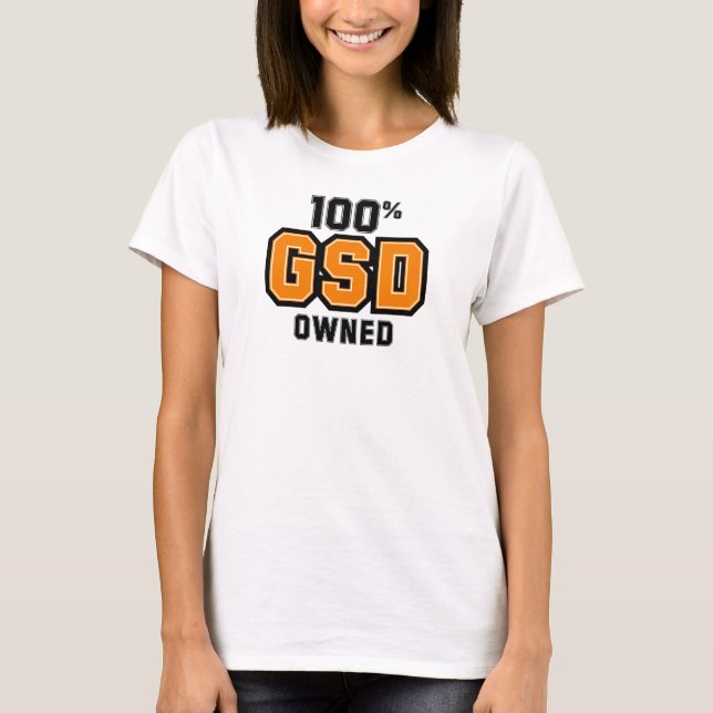 Deutscher Schäferhund-T - Shirt (Vorderseite)