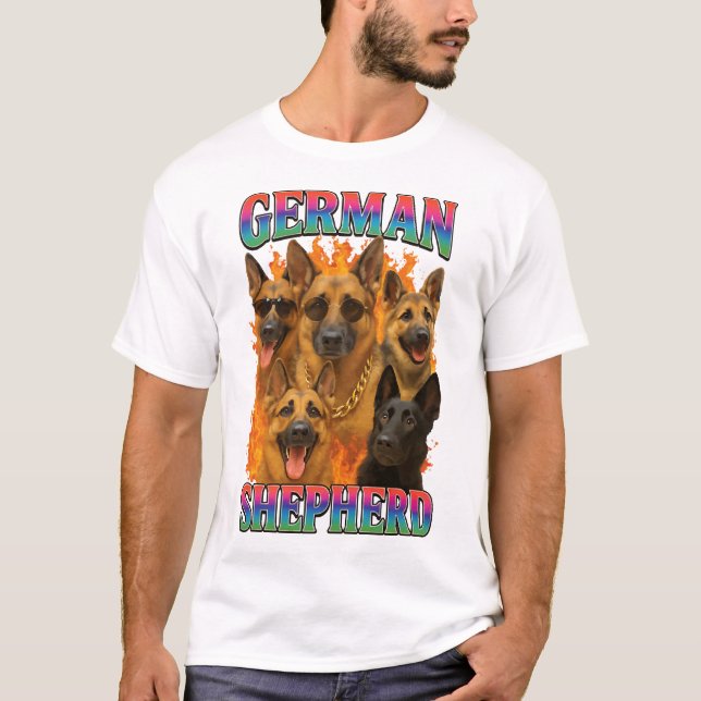 Deutscher Schäferhund T-Shirt (Vorderseite)