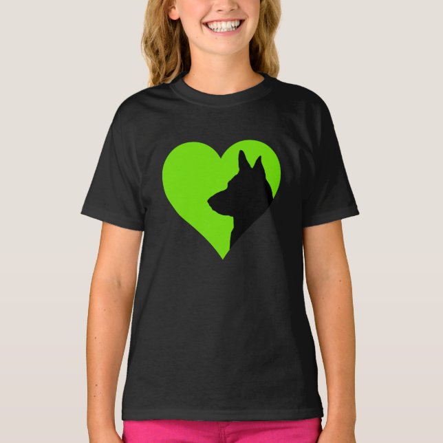 Deutscher Schäferhund-T - Shirt (Vorderseite)
