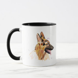 Deutscher Schäferhund Tasse – GSD Hund Kaffeetasse