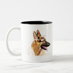 Deutscher Schäferhund Tasse – GSD Hund Kaffeetasse