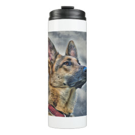 Deutscher Schäferhund Thermosbecher