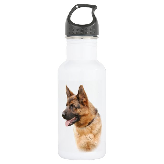Deutscher Schäferhund Trinkflasche (Vorderseite)