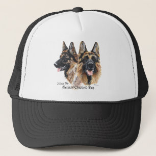 Deutscher Schäferhund Truckerkappe